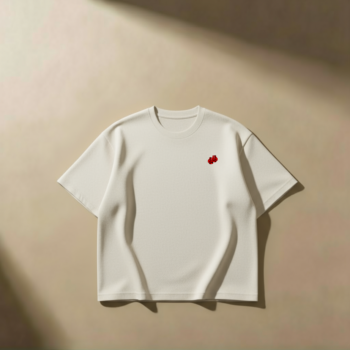 🧈 Butter Ivory – Off-White Oversized Tee