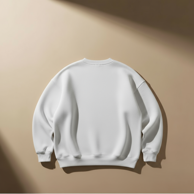 Prime White Sweatshirt