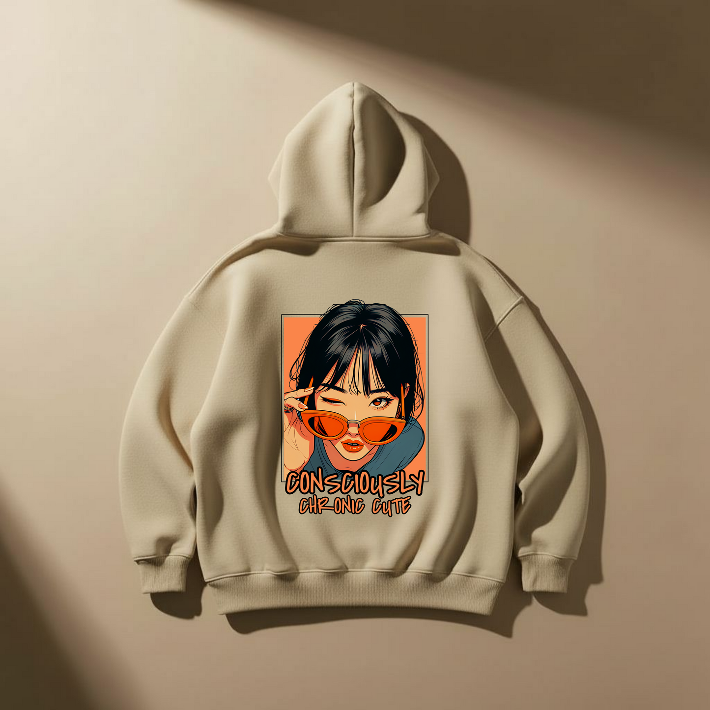 Consciously Cute – Garrison Girl Hoodie (Beige)