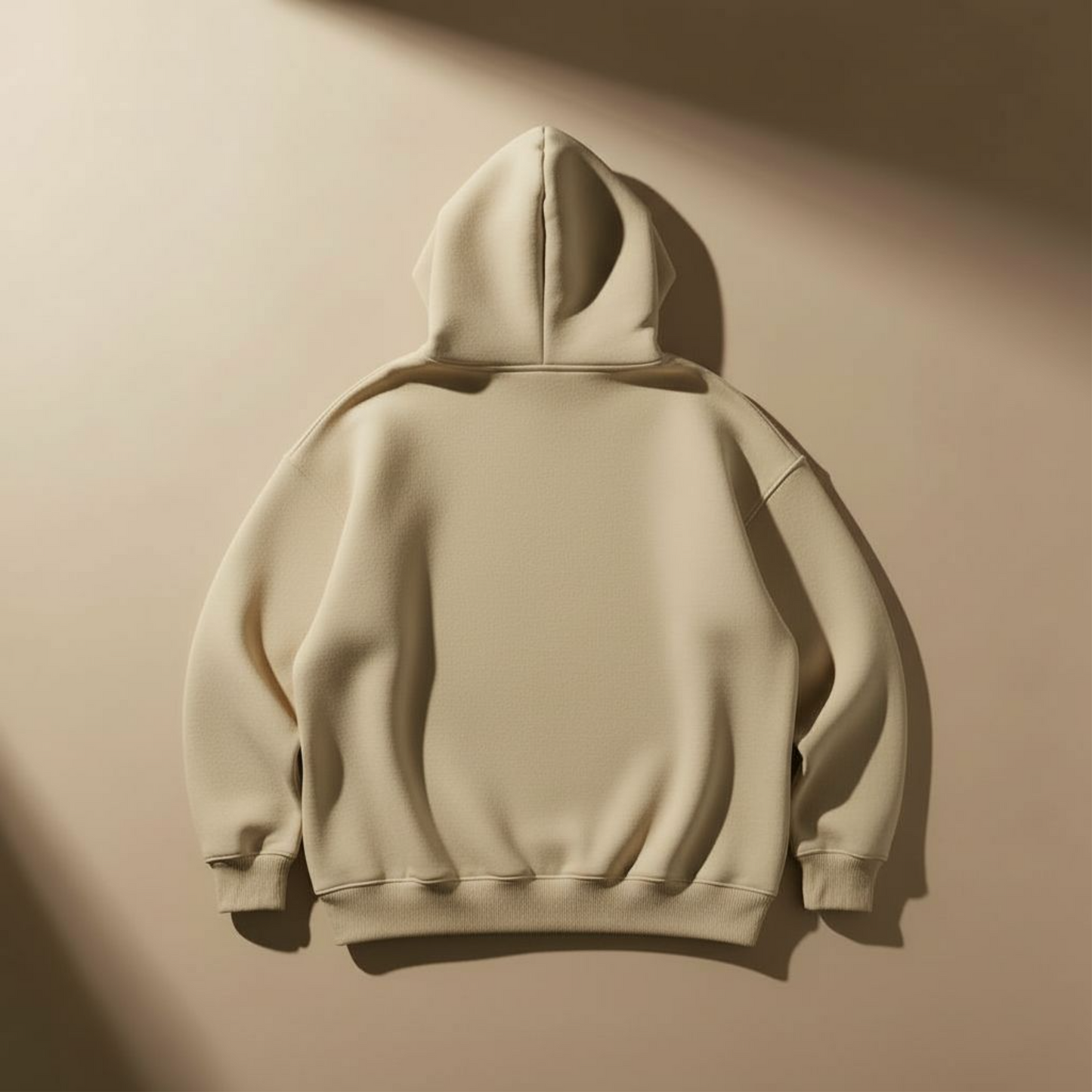 🏜 Sandstone Beige – Oversized Classic Hoodie
