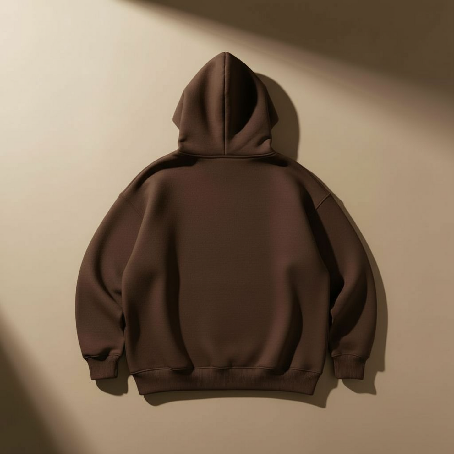 🍫 Cocoa Brown – Oversized Classic Hoodie