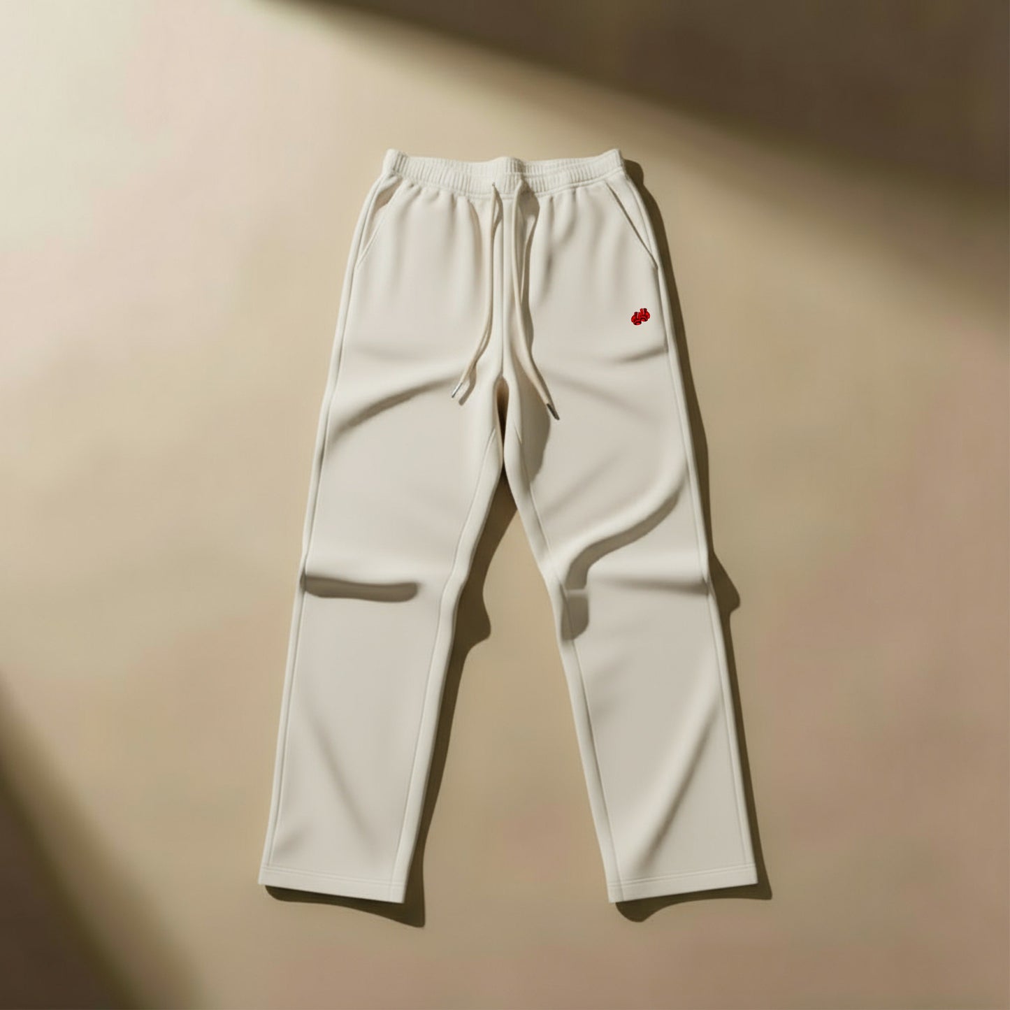 ⚪ Ivory Garrison – Off-White Sweatpants