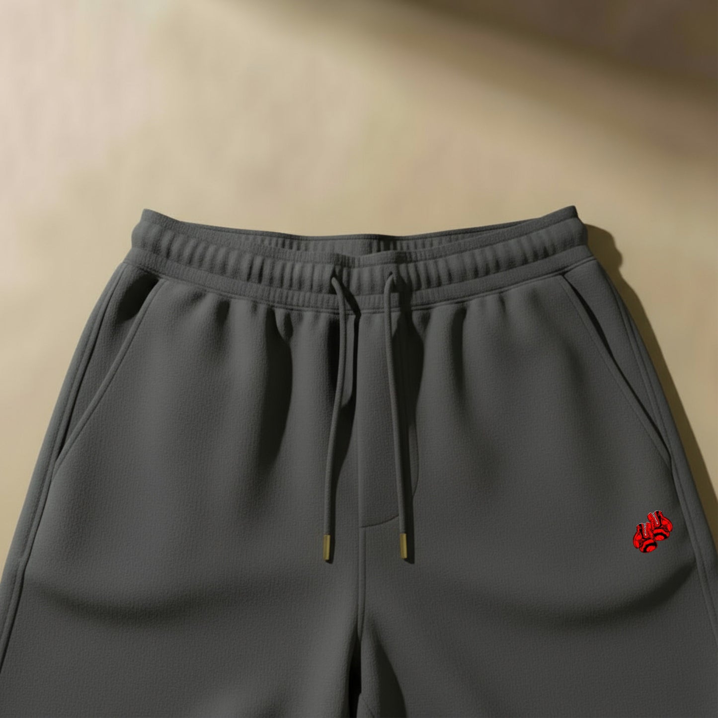 🌑 Shadow Brigade Shorts — Charcoal Grey