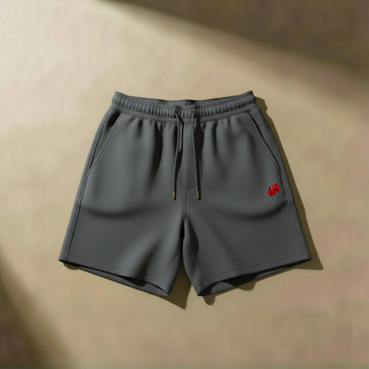 🌑 Shadow Brigade Shorts — Charcoal Grey